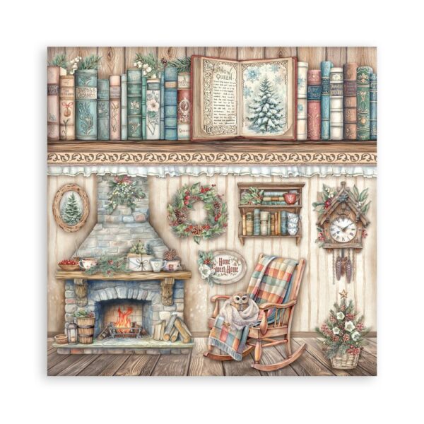 Stamperia - The Owl's House - 12x12" Paper Pad, Single Sided - Image 12