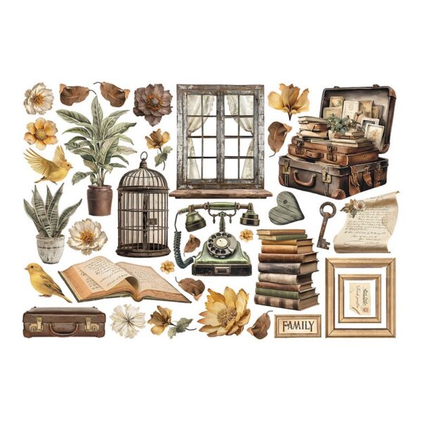Stamperia - Golden Harmony - Ephemera - Image 2
