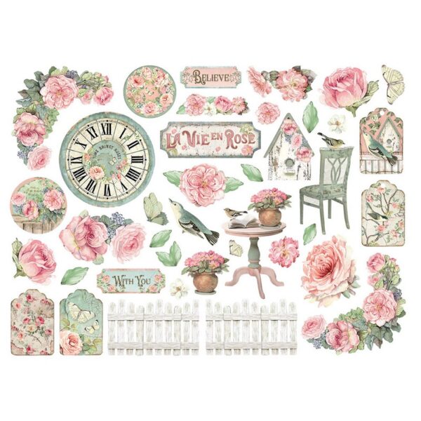 Stamperia - House Of Roses - Assorted Die Cuts - Image 2