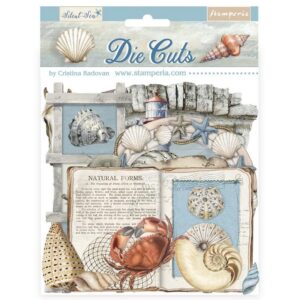 Stamperia - Silent Sea - Assorted Die Cuts