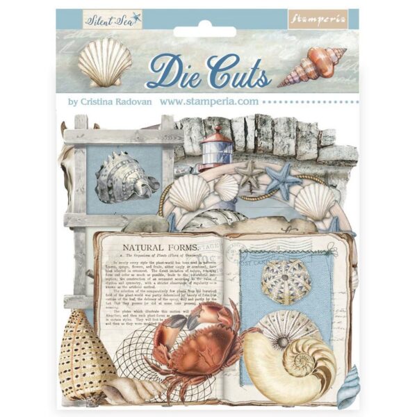 Stamperia - Silent Sea - Assorted Die Cuts