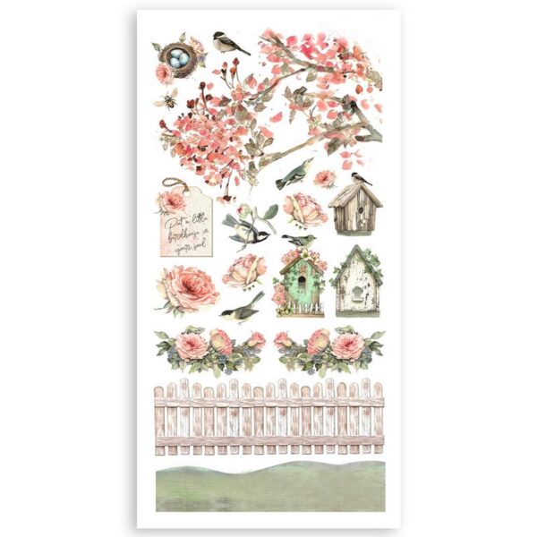 Stamperia - House Of Roses - Paper Cut-Outs - Image 3
