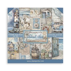 Stamperia - Silent Sea - 12x12″ Paper Pad, Double Sided