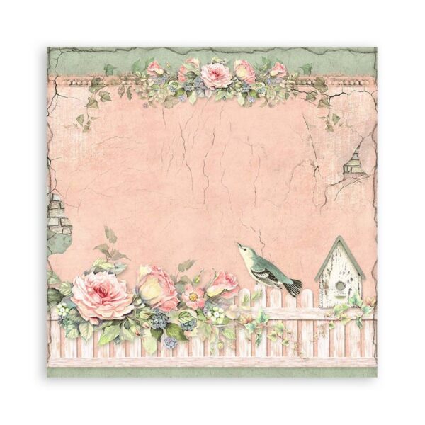 Stamperia - House Of Roses - 12x12″ Paper Pad, Single Sided - Image 5