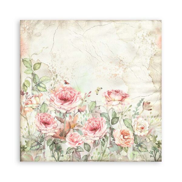 Stamperia - House Of Roses - 12x12″ Paper Pad, Single Sided - Image 15