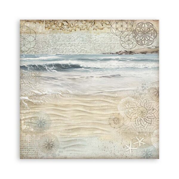 Stamperia - Silent Sea - 8x8″ Paper Pad, Single Sided - Image 7