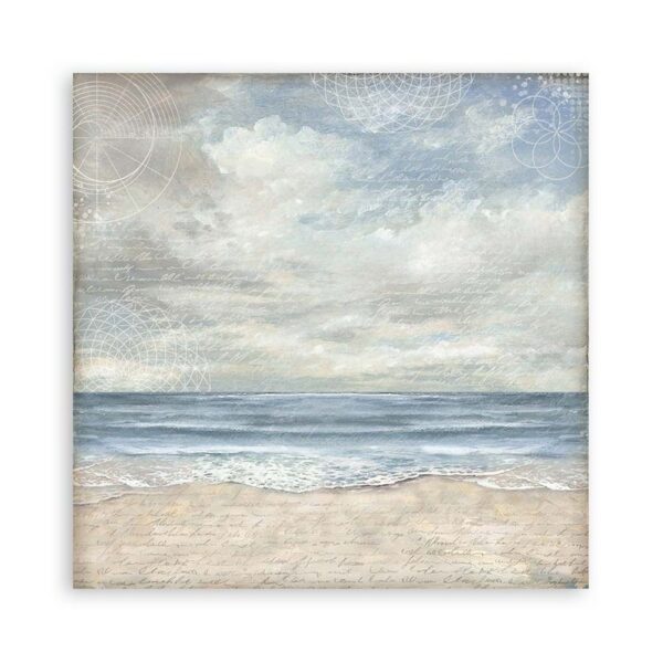 Stamperia - Silent Sea - 8x8″ Paper Pad, Single Sided - Image 11