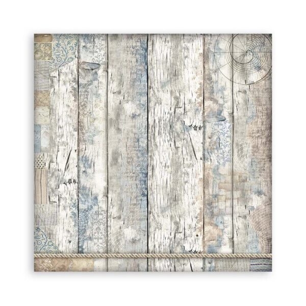 Stamperia - Silent Sea - 8x8″ Paper Pad, Single Sided - Image 5