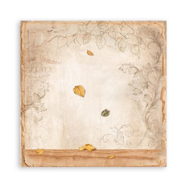 Stamperia - Golden Harmony - 8×8″ Paper Pad, Single Sided - Image 13