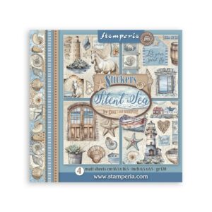 Stamperia - Silent Sea - Sticker Book