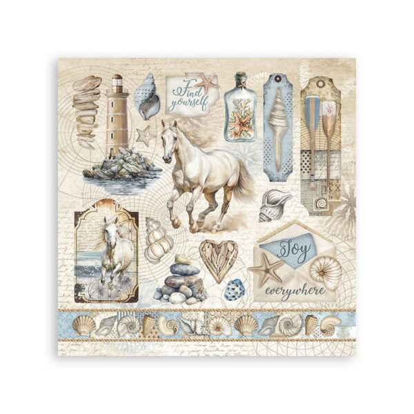 Stamperia - Silent Sea - Sticker Book - Image 6