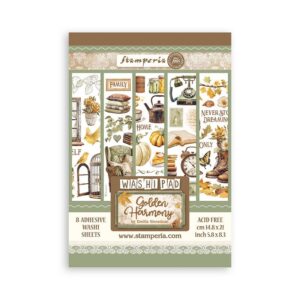 Stamperia - Golden Harmony - Washi Pad