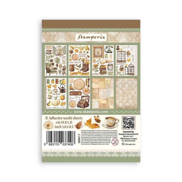 Stamperia - Golden Harmony - Washi Pad - Image 2