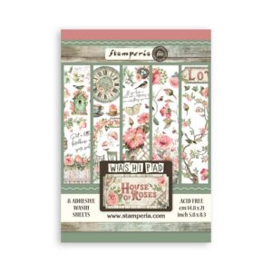 Stamperia - House Of Roses - Washi Pad