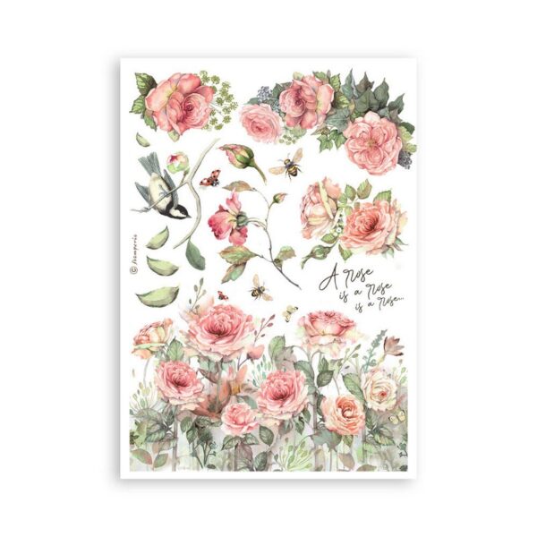 Stamperia - House Of Roses - Washi Pad - Image 3