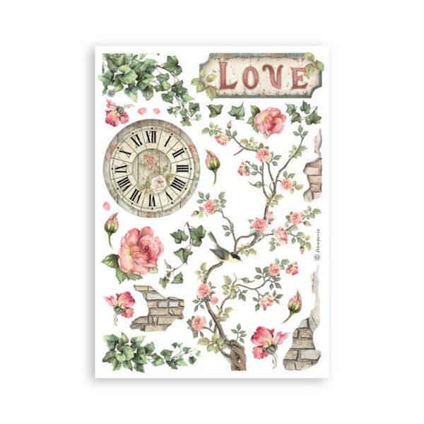 Stamperia - House Of Roses - Washi Pad - Image 4