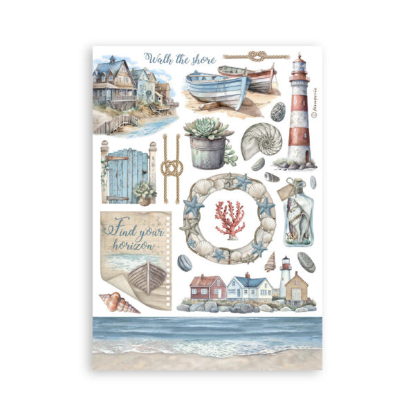 Stamperia - Silent Sea - Washi Pad - Image 4