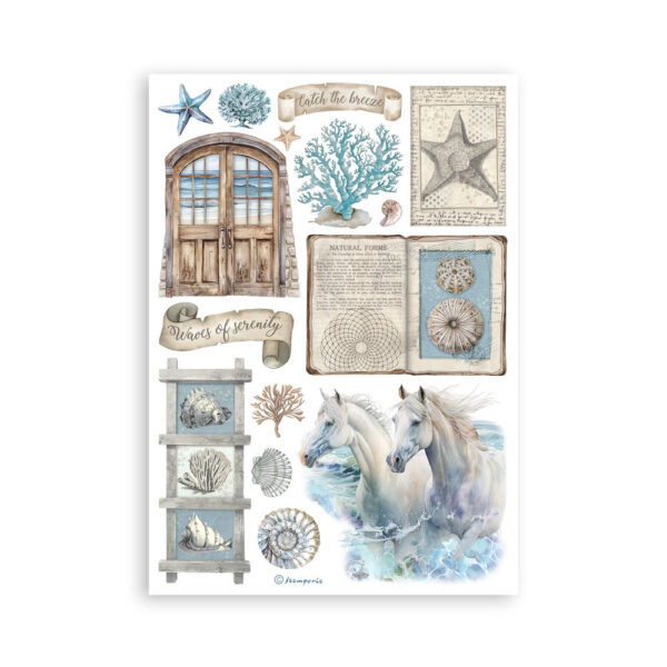 Stamperia - Silent Sea - Washi Pad - Image 5