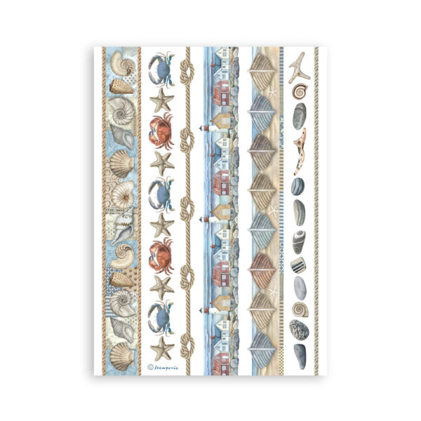 Stamperia - Silent Sea - Washi Pad - Image 6