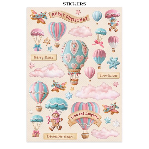 Stamperia - Candy Christmas - Junk Journal Accessories - Image 5