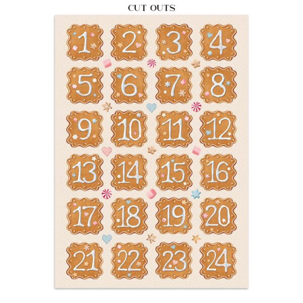 Stamperia - Candy Christmas - Junk Journal Accessories - Image 11