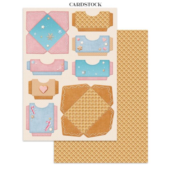 Stamperia - Candy Christmas - Junk Journal Accessories - Image 15