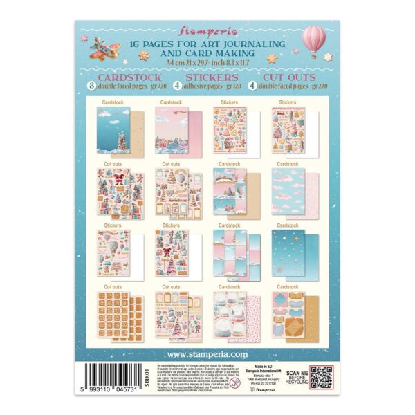 Stamperia - Candy Christmas - Junk Journal Accessories - Image 2