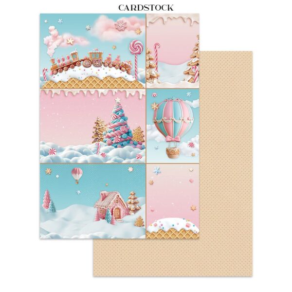 Stamperia - Candy Christmas - Junk Journal Accessories - Image 3