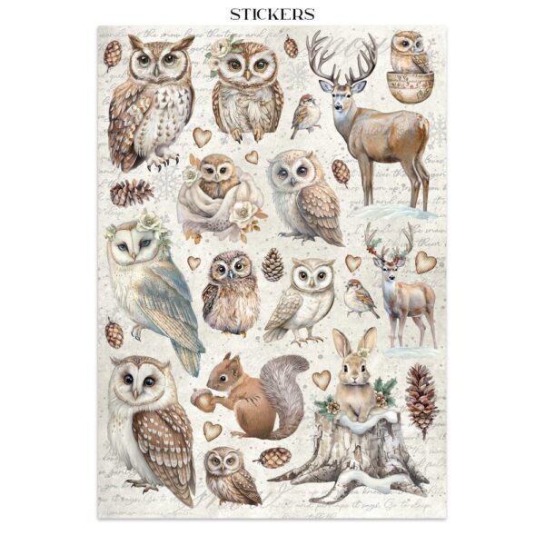 Stamperia - The Owl's House - Junk Journal Accessories - Image 5
