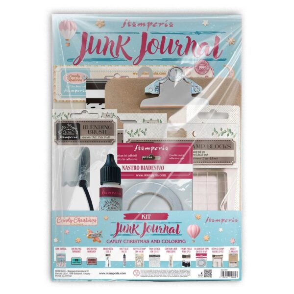 Stamperia - Candy Christmas - Junk Journal and Colouring Kit