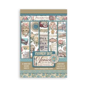 Stamperia - Venice City Of Art - A5 Washi Pad