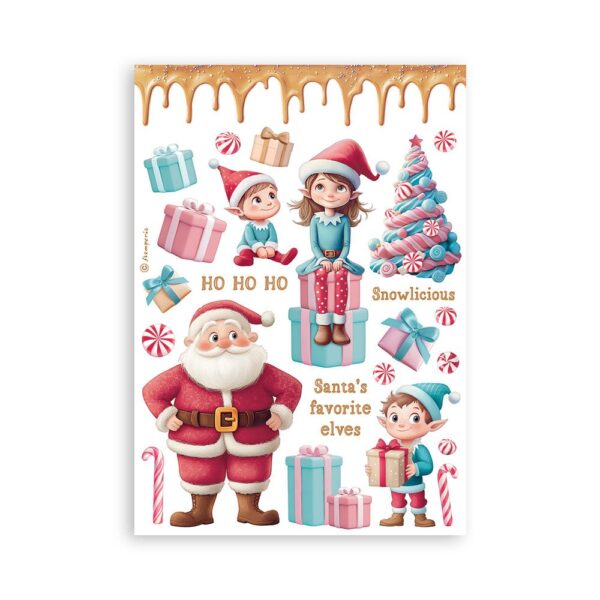Stamperia - Candy Christmas - Washi Pad - Image 3