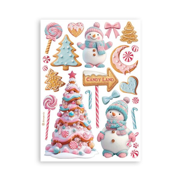 Stamperia - Candy Christmas - Washi Pad - Image 4