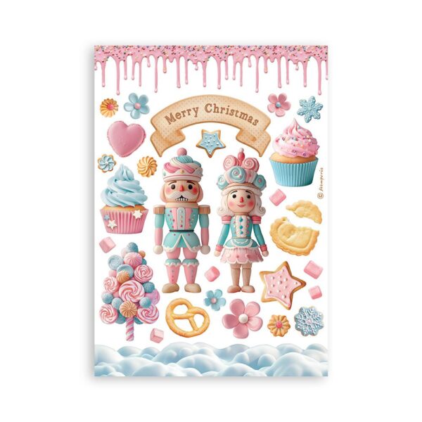 Stamperia - Candy Christmas - Washi Pad - Image 5