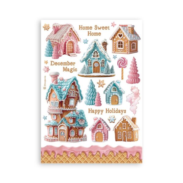 Stamperia - Candy Christmas - Washi Pad - Image 6