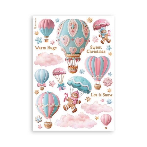 Stamperia - Candy Christmas - Washi Pad - Image 7