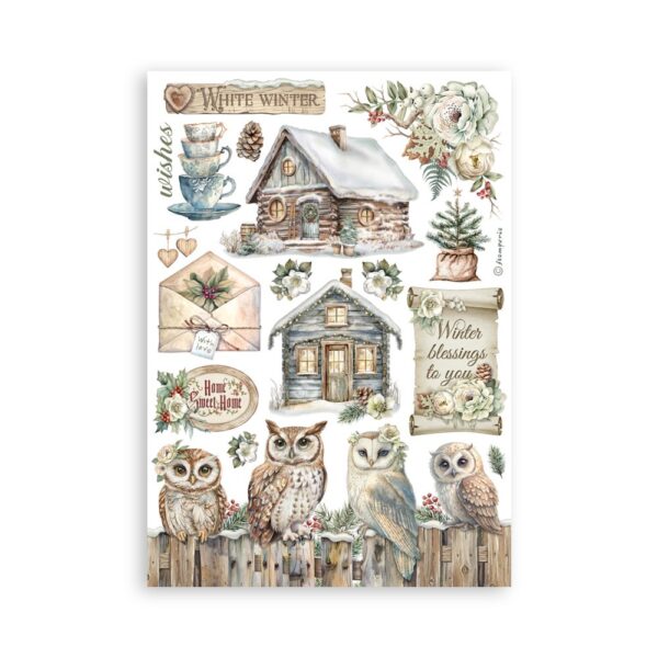 Stamperia - The Owl's House - Washi Pad - Image 3
