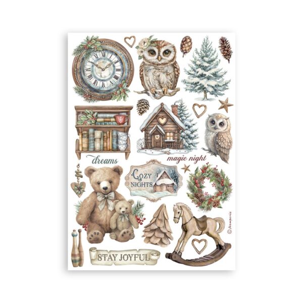 Stamperia - The Owl's House - Washi Pad - Image 7
