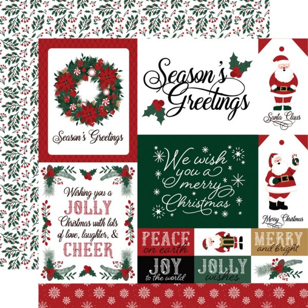 Echo Park - Santa Claus - Collection Kit 12"X12" - Image 4