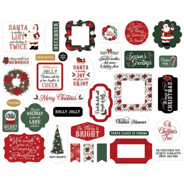 Echo Park - Santa Claus - Ephemera, Icons - Image 2