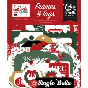 Echo Park - Santa Claus - Ephemera, Frames & Tags