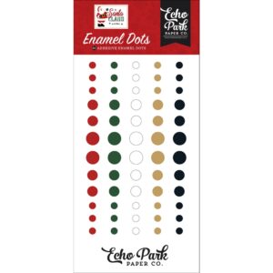 Echo Park - Santa Claus - Enamel Dots