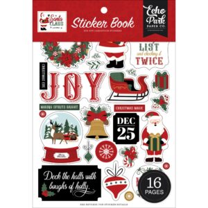 Echo Park - Santa Claus - Sticker Book