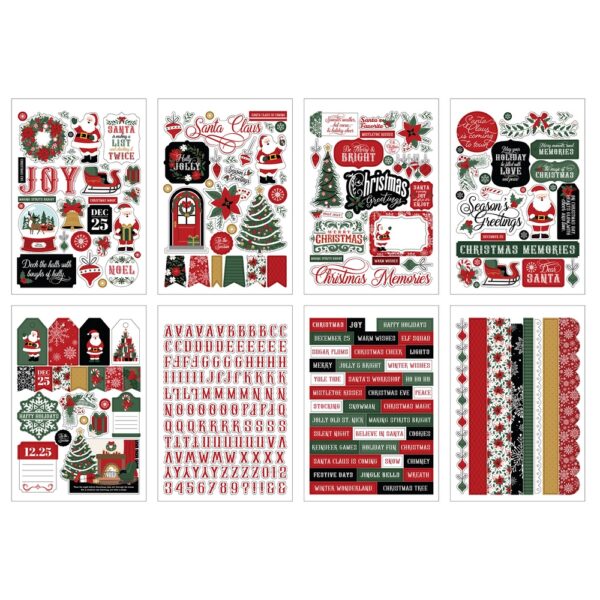 Echo Park - Santa Claus - Sticker Book - Image 2