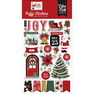 Echo Park - Santa Claus - Puffy Stickers