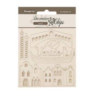 Stamperia - Venice City Of Art - Decorative Chips, Elements