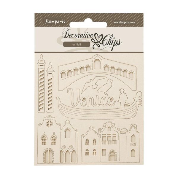 Stamperia - Venice City Of Art - Decorative Chips, Elements