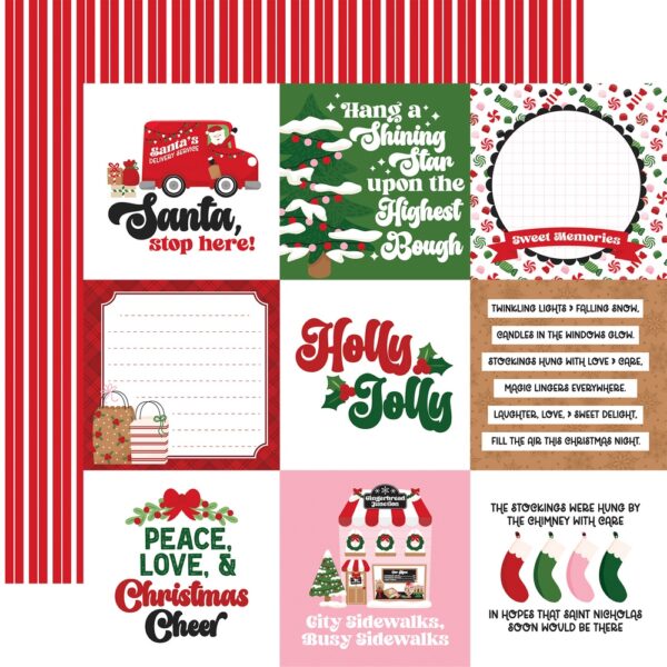 Echo Park - Santa's Christmas Delivery - Collection Kit 12"X12" - Image 4