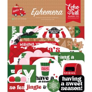 Echo Park - Santa's Christmas Delivery - Ephemera, Icons