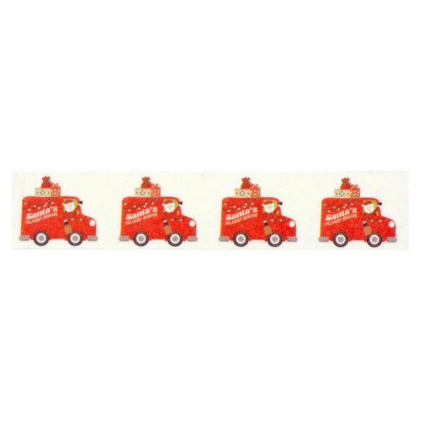Echo Park - Santa's Christmas Delivery - Washi Tape, Santa's Delivery Truck - Image 2